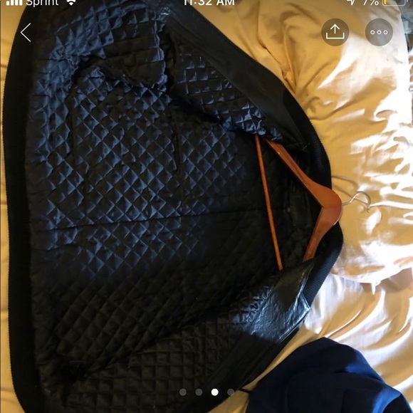 Zachary Prell Men's Black Lambskin Leather Jacket - Picture 7 of 15